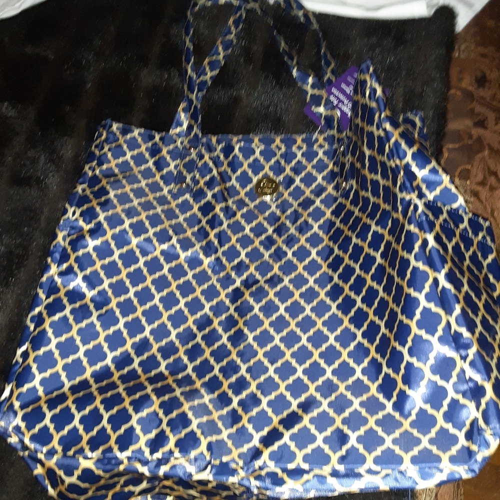 Ladies navy blue  Shopper bag